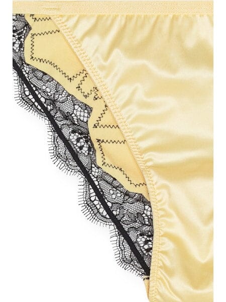 Rotate - Lace Trim Brief 1163901366 - 1366 Italian Straw Undertøj 