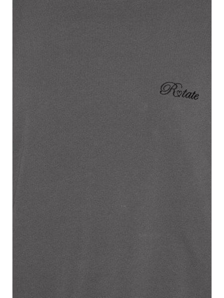 Rotate - Lacing Crewneck 1154681205 - 1205 Gray Pinstripe Sweatshirts 