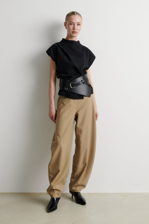 Second Female - Blink Barrel Trousers 61235 - 6004 Chinchilla Bukser 