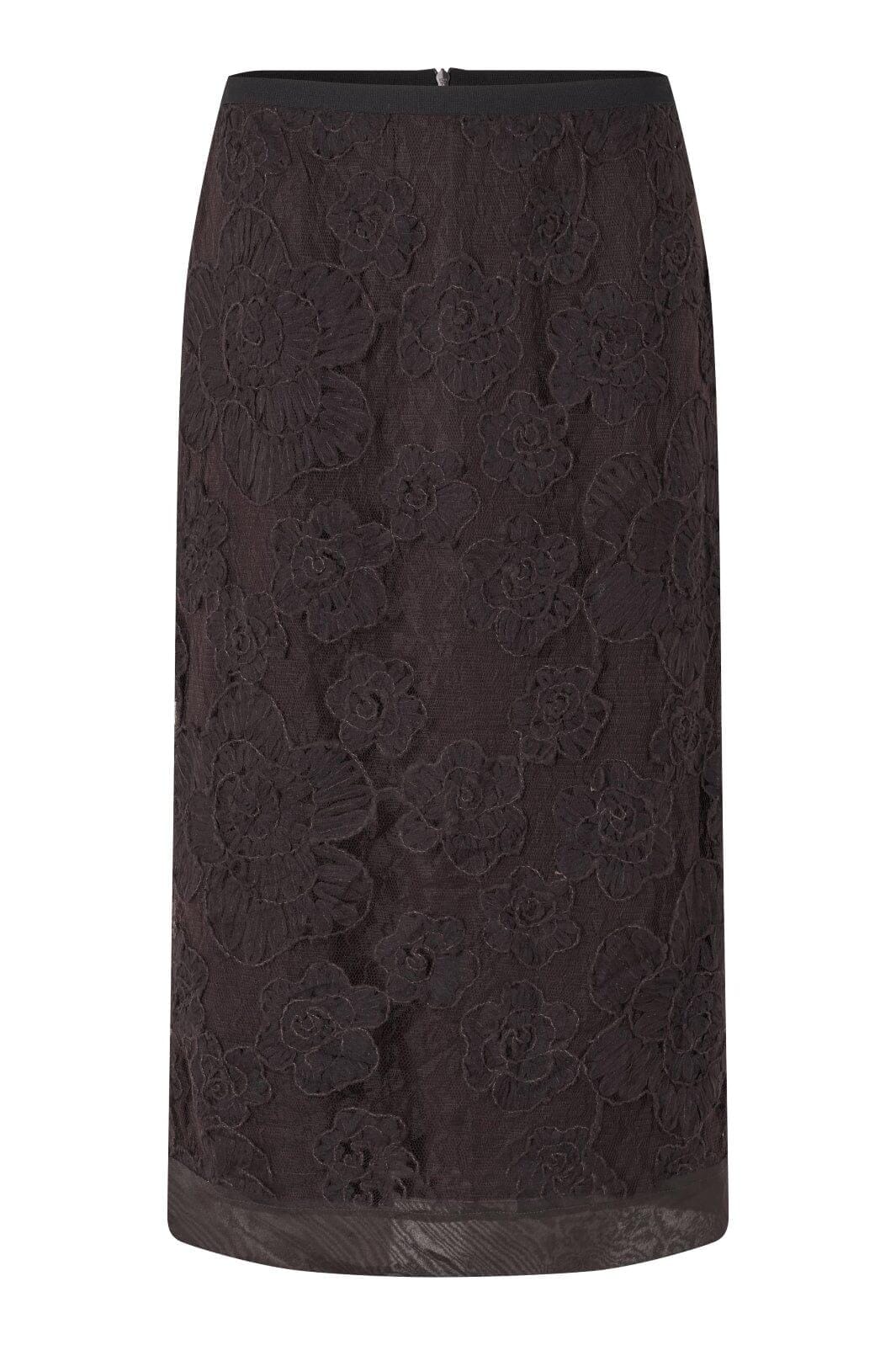 Second Female - Daysee Skirt 60480 - 6150 Chocolate Torte Nederdele 