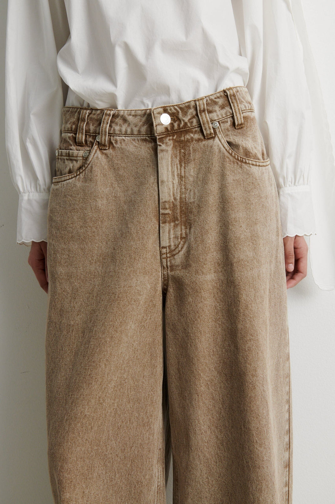 Second Female - Isana Denim Jeans 61264 - 6016 Camel Jeans 