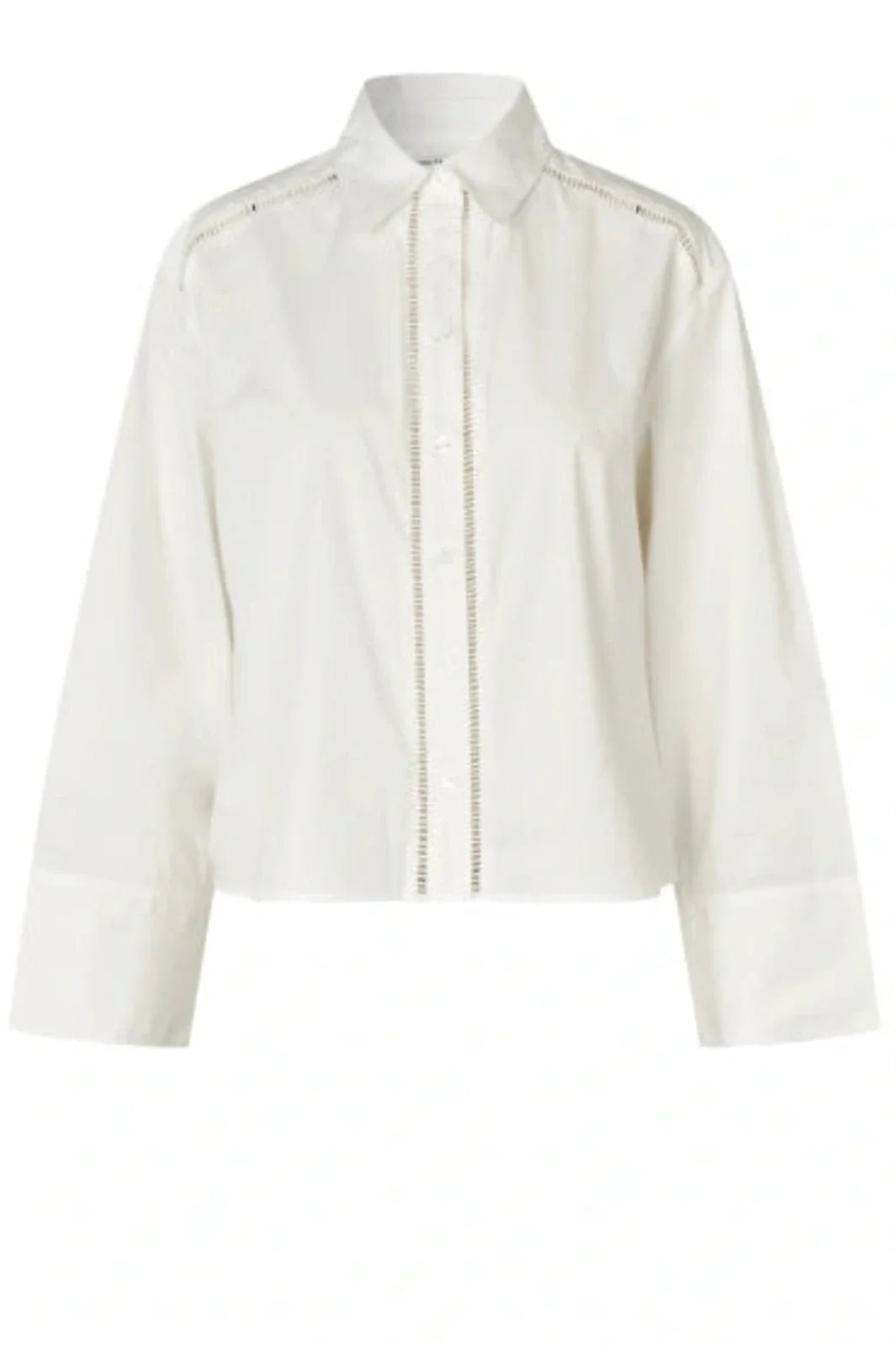 Second Female - Jolien Shirt 61183 - 1052 Broken White Skjorter 