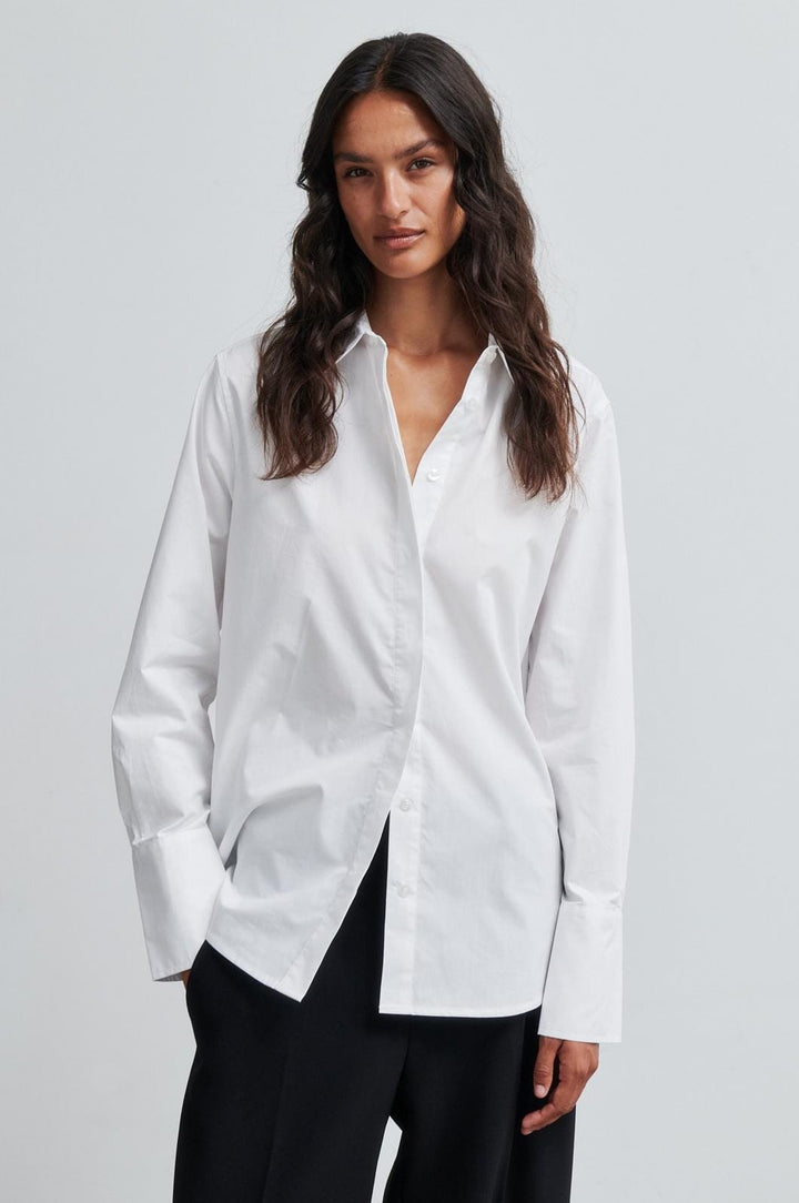 Second Female - Larkin Shirt 60761 - 1001 White Skjorter 