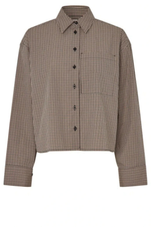 Second Female - Redford Shirt 61332 - 6004 Chinchilla Skjorter 