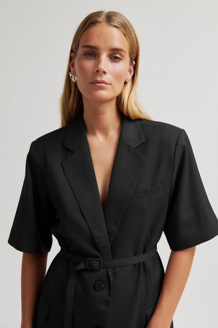 Second Female - Sharo New SS Blazer 60658 - 8001 Black Blazere 