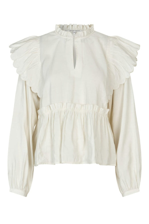 Second Female - Terra Frill Blouse 60042 - 0508 Tofu