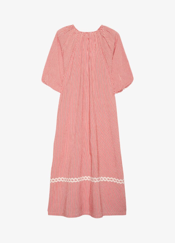 Sissel Edelbo - Abelone Dress SE 1794 - Red Flower Kjoler 