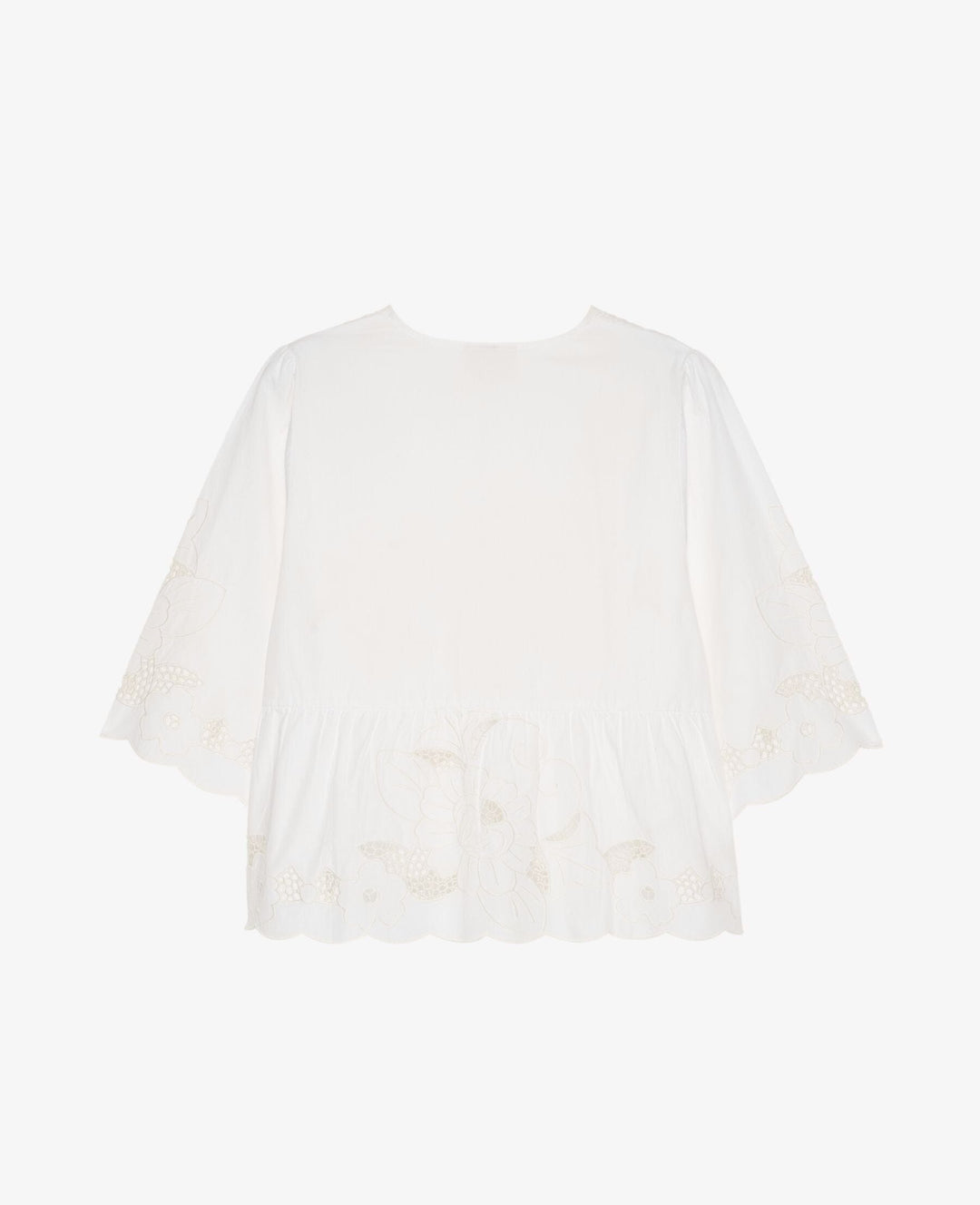 Sissel Edelbo - Adeline Top SE 1797 - Ecru Bluser 