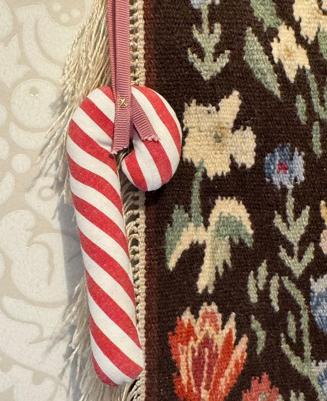 Sissel Edelbo - Cane Leftover Ornament SE 1738 - Wide Candy Stripes