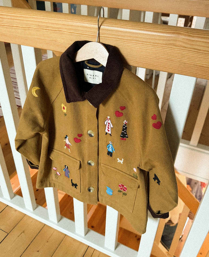 Sissel Edelbo - Cara MINI Jacket SE 1848 - Camel Jakker 