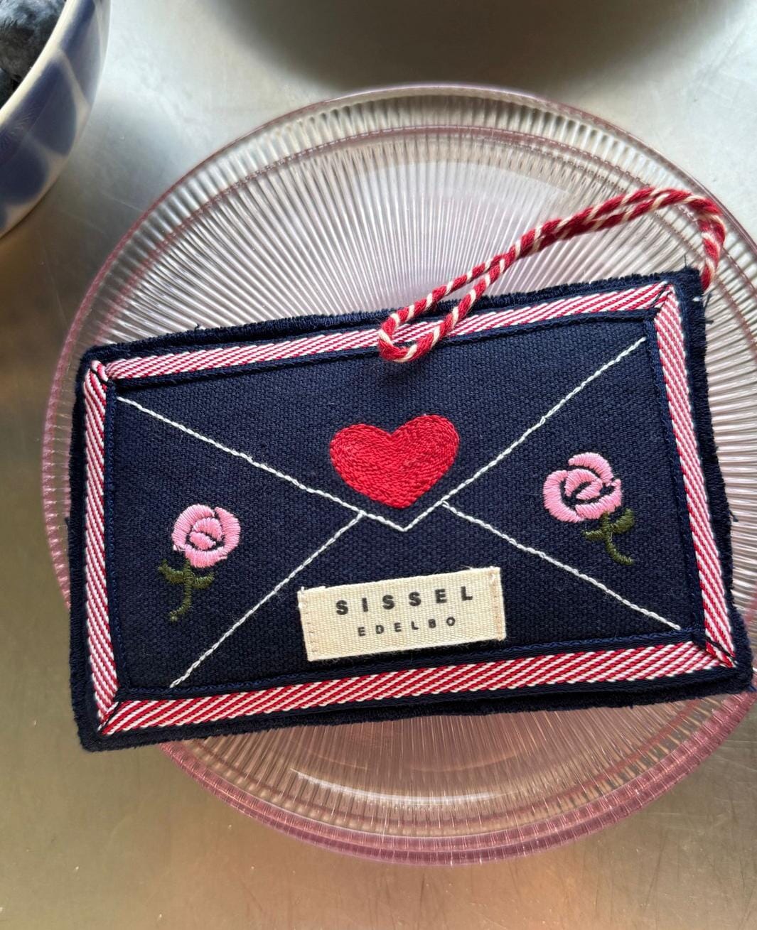 Sissel Edelbo - Christmas Letter Ornament SE 1742 - Navy