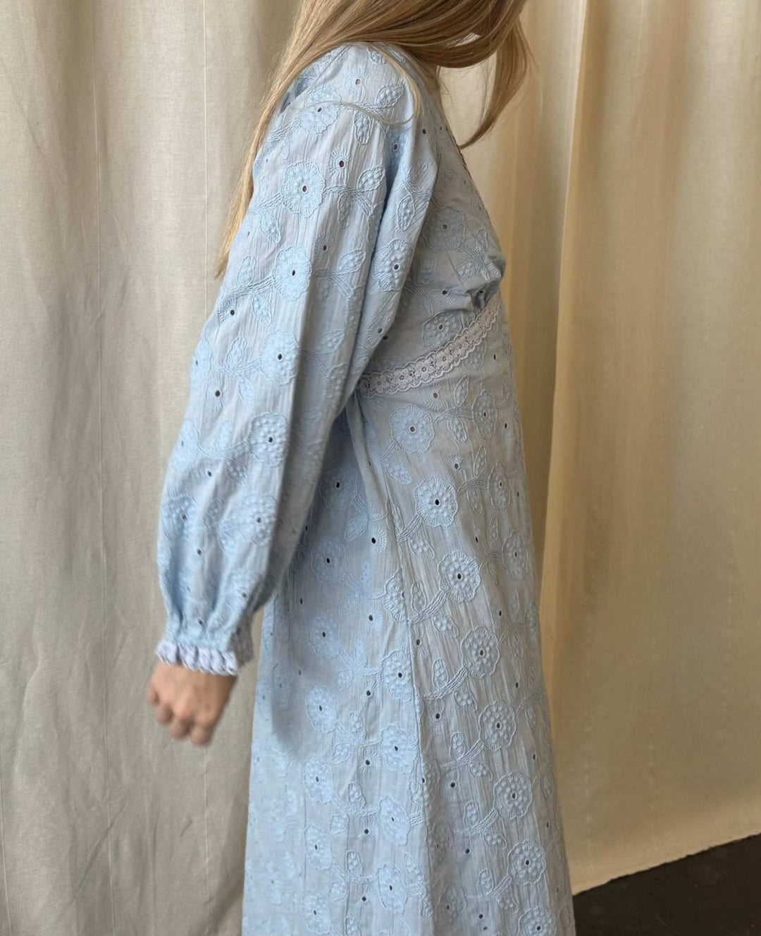 Sissel Edelbo - Delphine Dress SE 2103 - Cashmere Blue Kjoler 