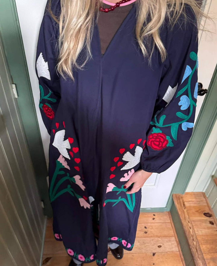 Sissel Edelbo - Fran Dress Se 2017 - Navy 
