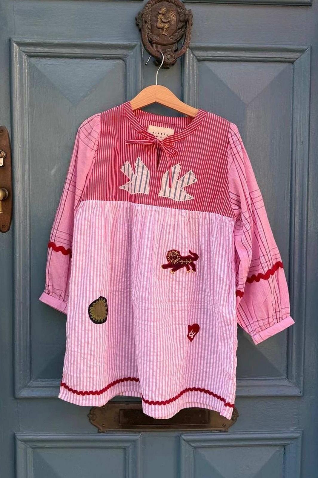 Sissel Edelbo - Gaia MINI Dress SE 1858 - Rose Mix Kjoler 