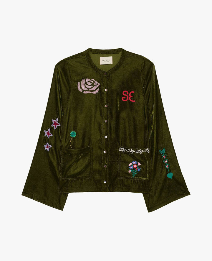 Sissel Edelbo - Hope Shirt SE 2019 - Moss Green Skjorter 