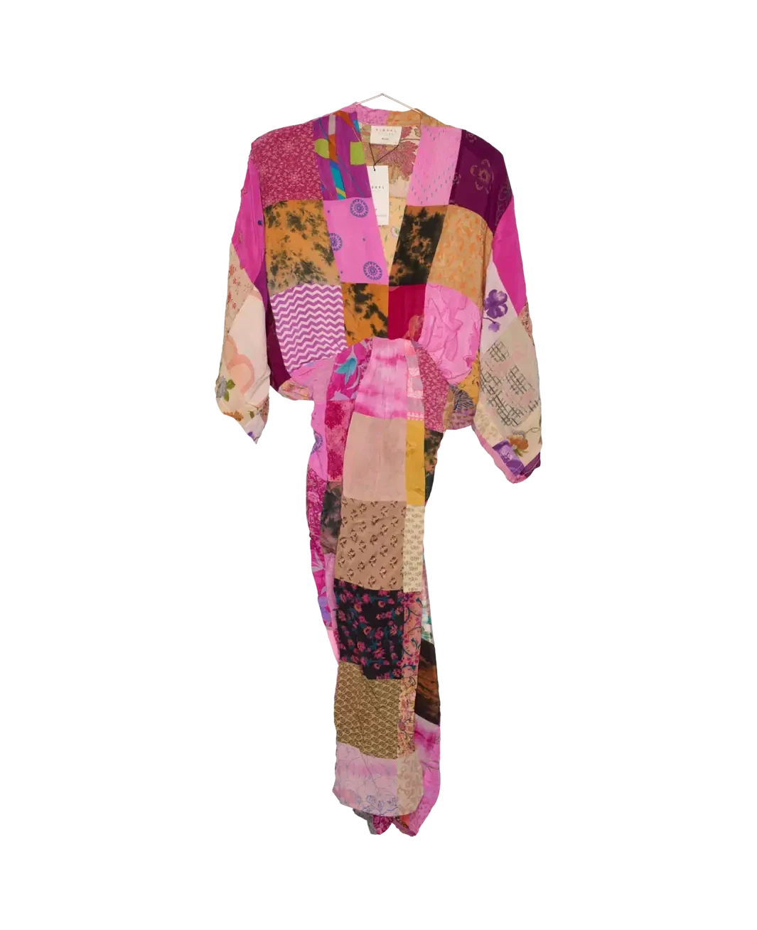 Sissel Edelbo - Juno SILK Patchwork Dress SE 1586-3 - No. 439