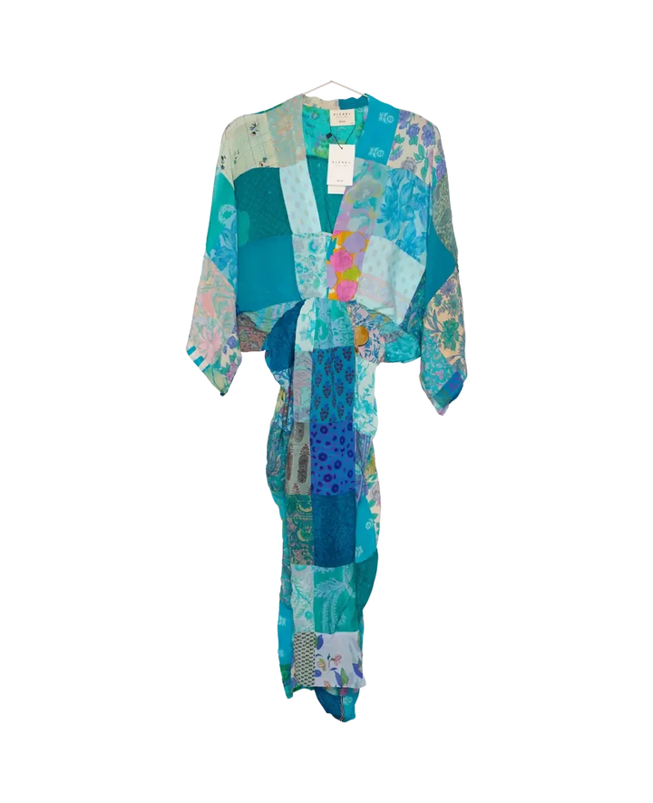 Sissel Edelbo - Juno SILK Patchwork Dress SE 1586-3 - No. 508