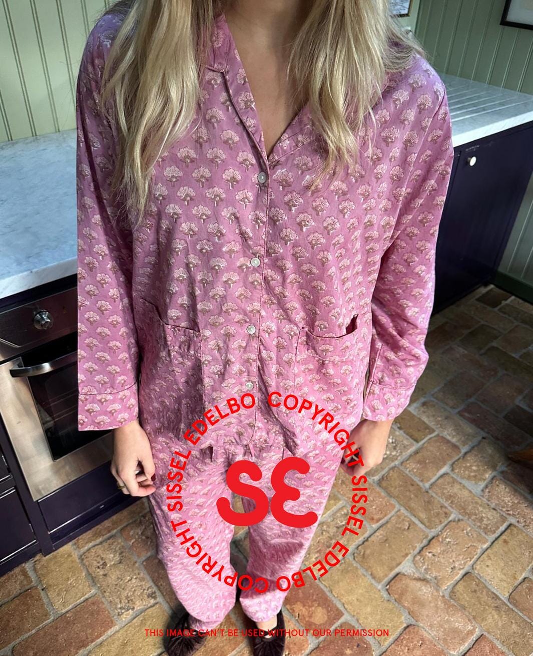Sissel Edelbo - Nuit Pyjamas Set SE 2033 - Rose