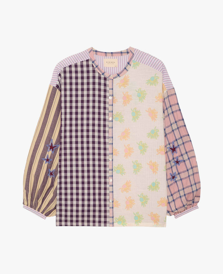 Sissel Edelbo - Paula Shirt SE 1786 - Purple Mix Skjorter 