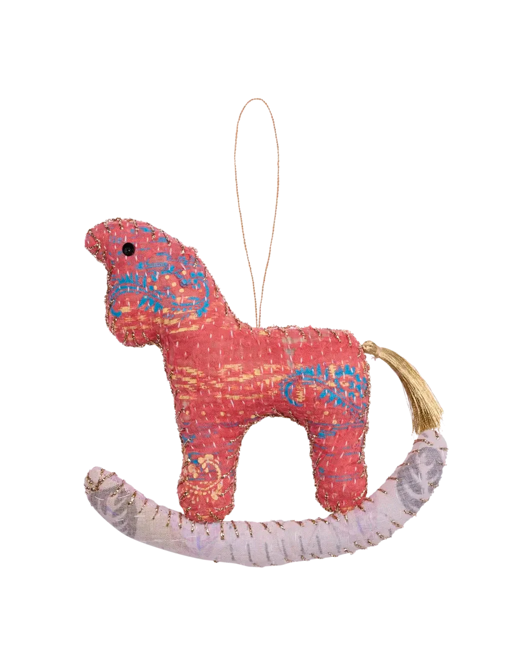 Sissel Edelbo - Rocking Horse Ornament SE 1123 - Blue Horse