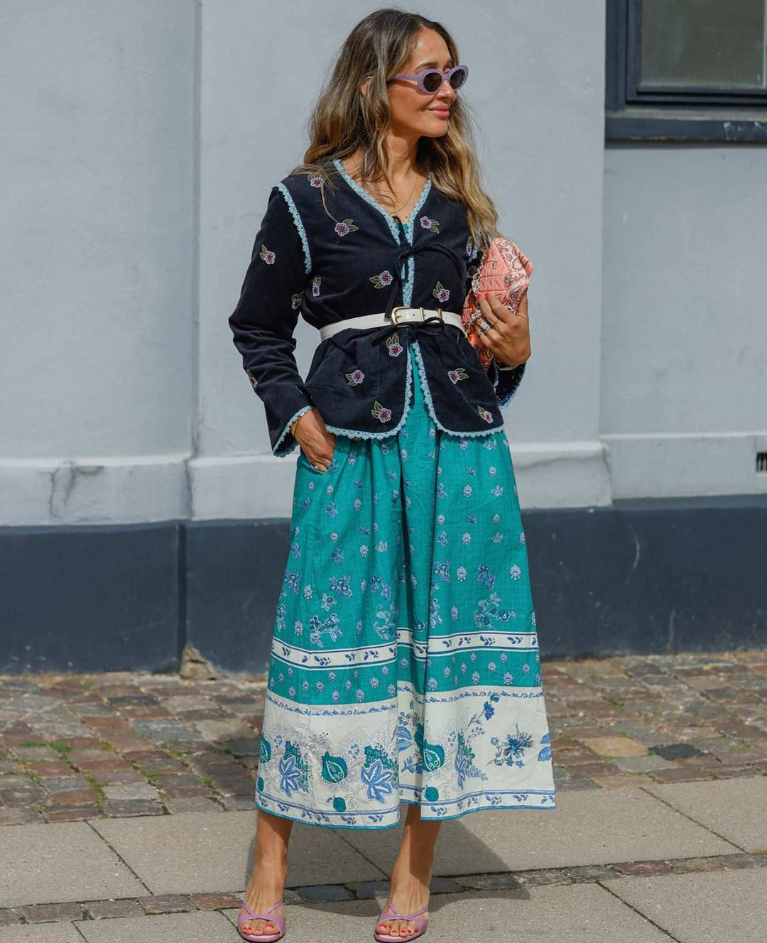 Sissel Edelbo - Ronda Dress SE 1832 - Green Kjoler 
