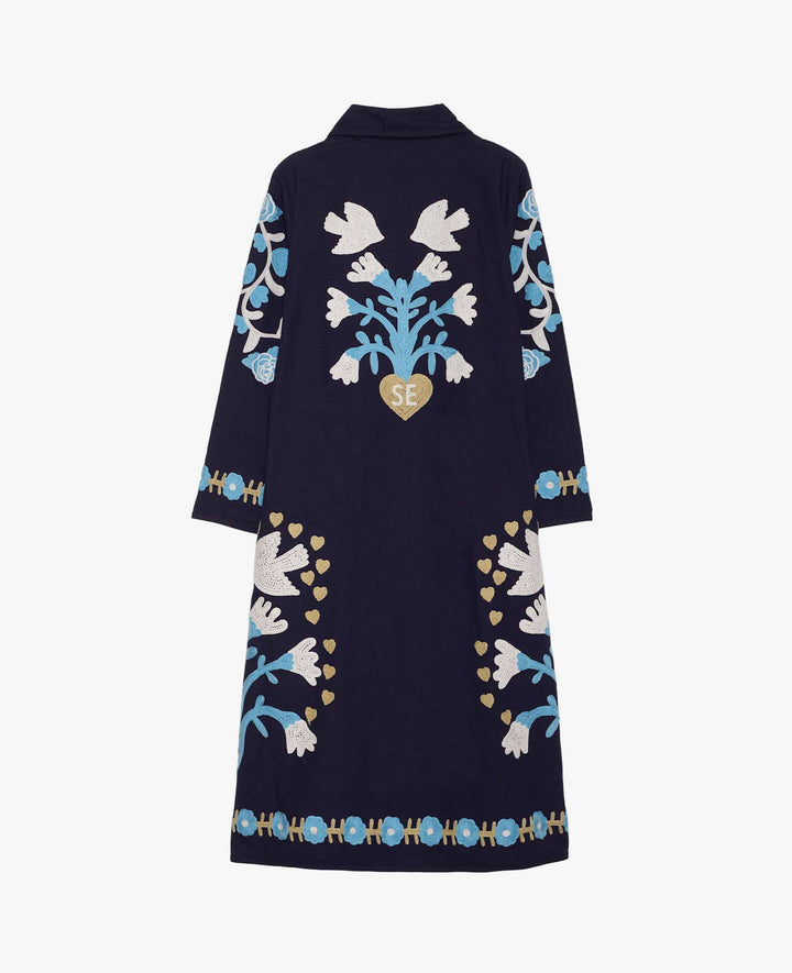 Sissel Edelbo - Rose Coat Se 2038 - Navy Horses 