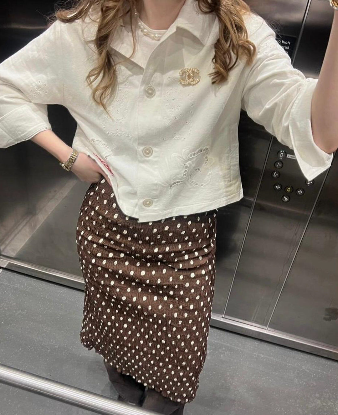 Sissel Edelbo - Vintage Jacket SE 1915 - White Napkin Jakker 