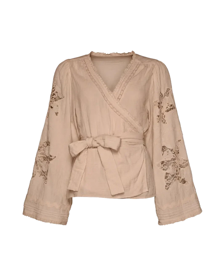 Sissel Edelbo - Winfrey Wrap Top SE 2114 - Beige