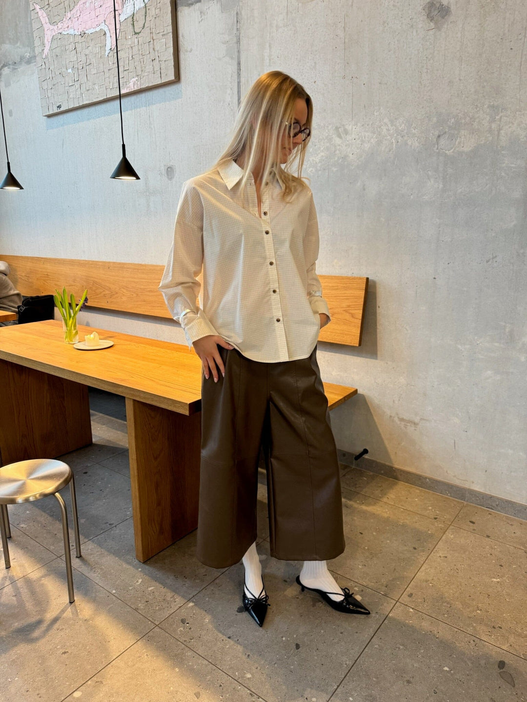 Sisters Point - Emme-Pa 19497 - 200 - Brown Bukser 