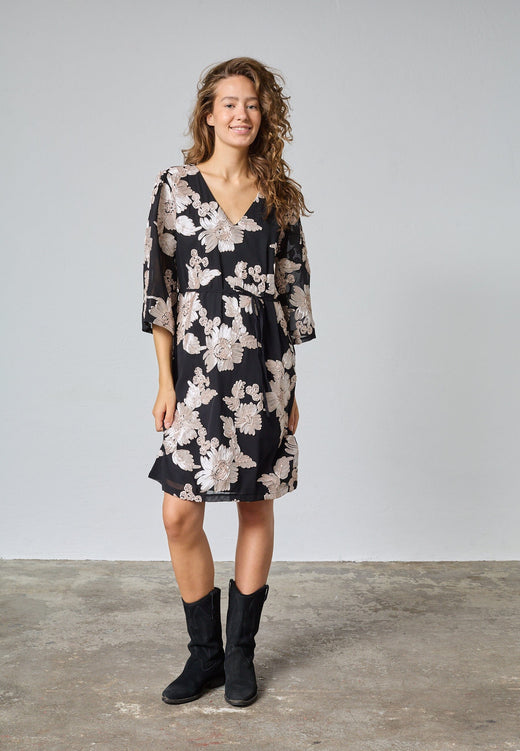 Sisters Point - Emore-Dr 19348 - 811 - Black/Champagne Kjoler 