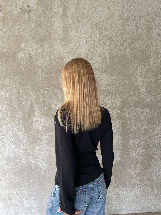 Sisters Point - Gevela-Ls 19393 - 000 - Black Blazere 