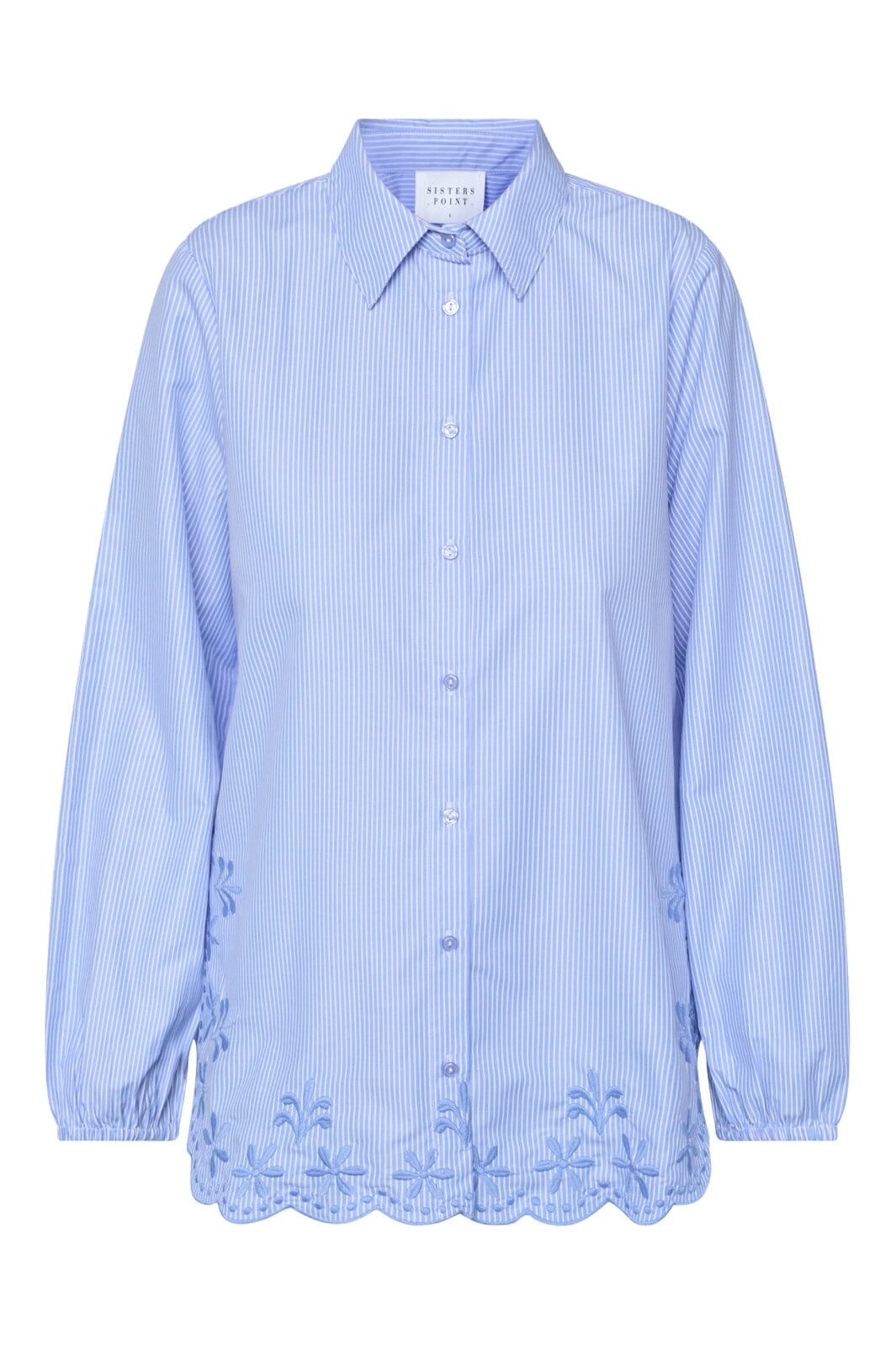 Sisters Point - Istea-Sh3 19279 - 402 - Mid Blue Stripe Skjorter 