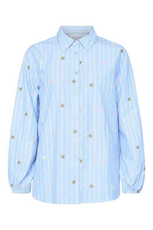 Sisters Point - Istea-Sh6 19645 - 834 - Blue Stripes Skjorter 