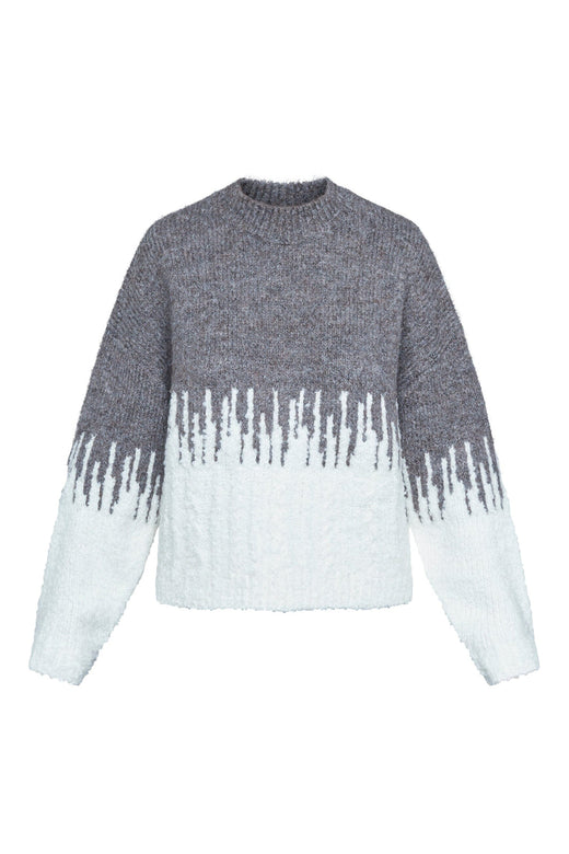 Sisters Point - Lipsa-Pu 18939 - 216 - Brown/Cream Strikbluser 