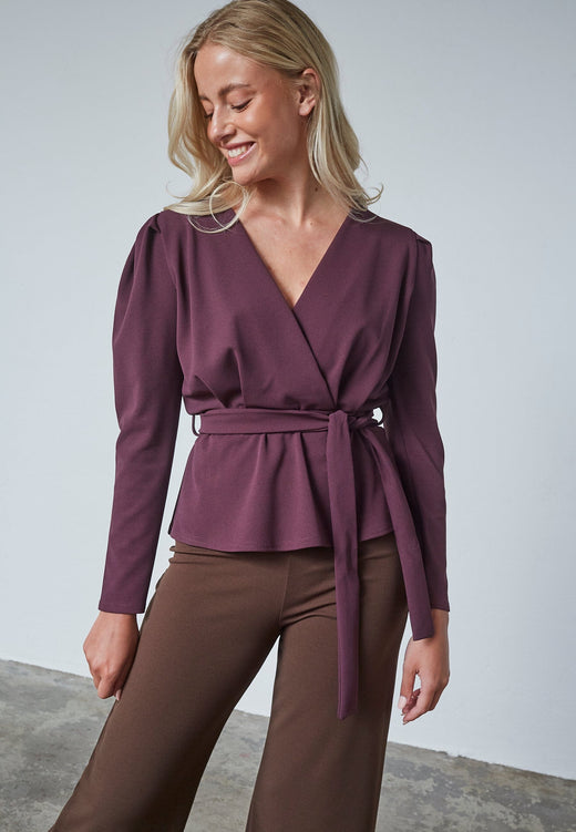 Sisters Point - Nasa-Ls 15886 - 587 - Deep Bordeaux Bluser 