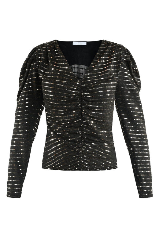 Sisters Point - Nome-T - Black/Gold bluser 