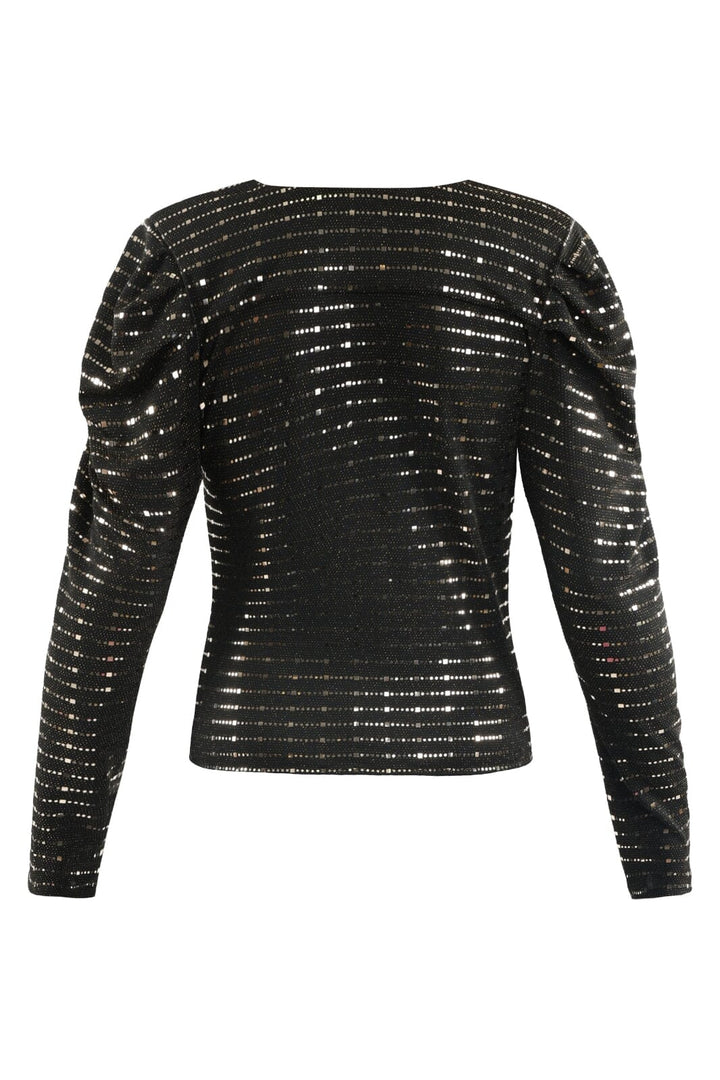 Sisters Point - Nome-T - Black/Gold bluser 