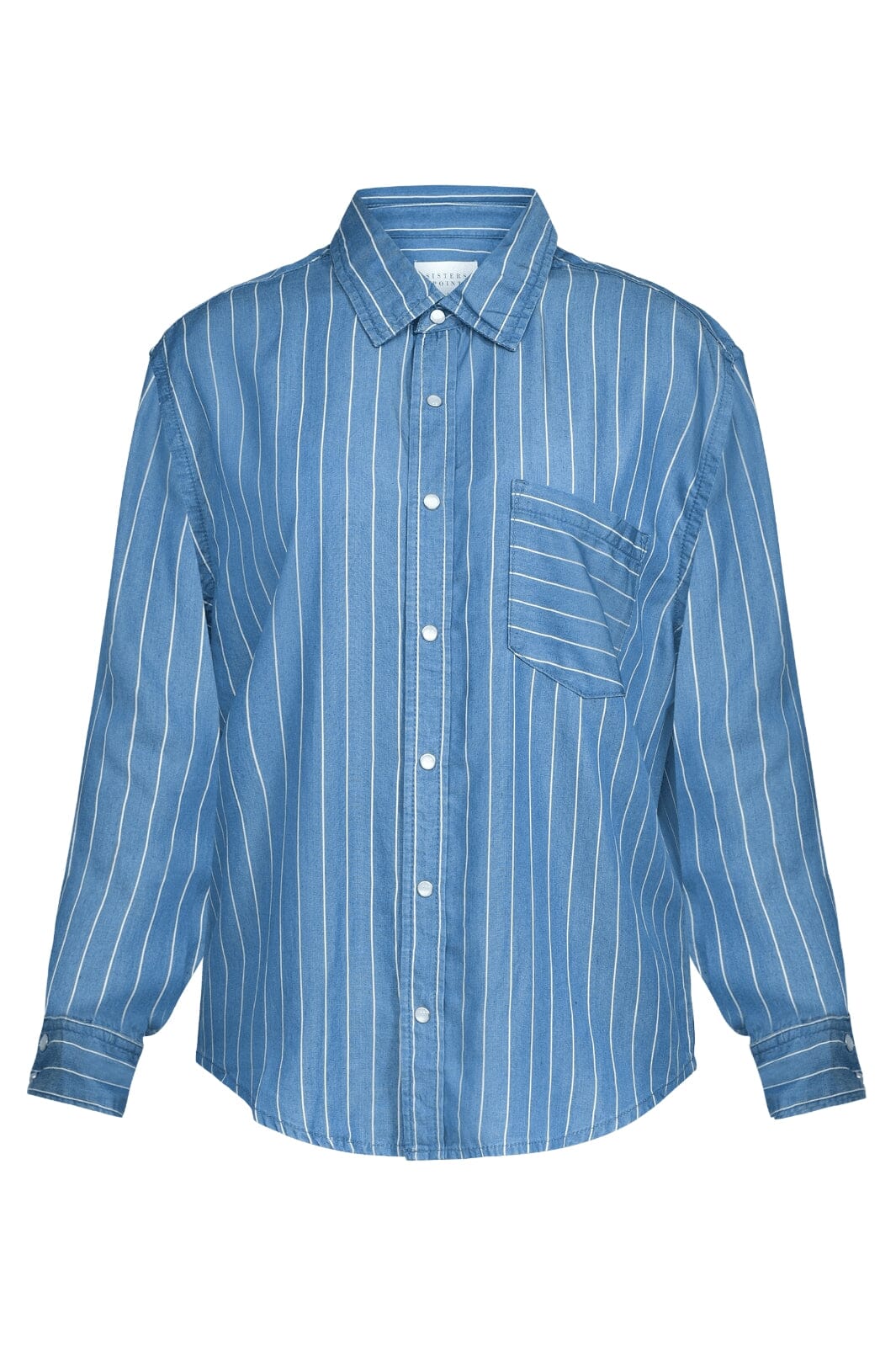 Sisters Point - Osia-Sh1 - 832 Blue/White Skjorter 