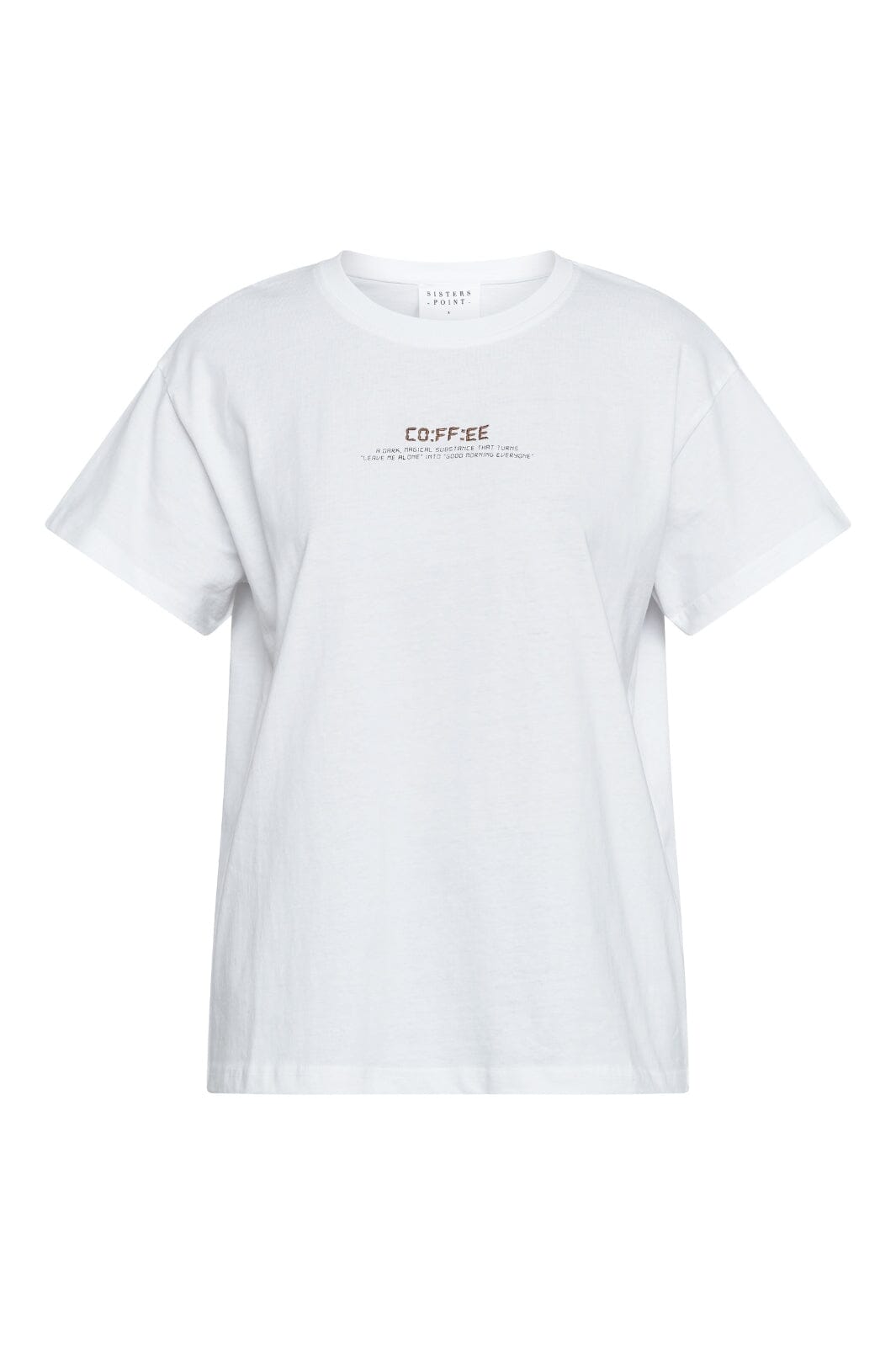 Sisters Point - Pein-Ss15 18793 - 804 - White/Mocha T-shirts 