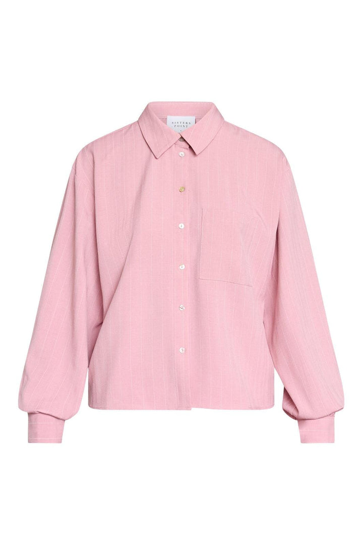 Sisters Point - Verina-Sh3 19504 - 531 - Mauve Pinstripe Skjorter 