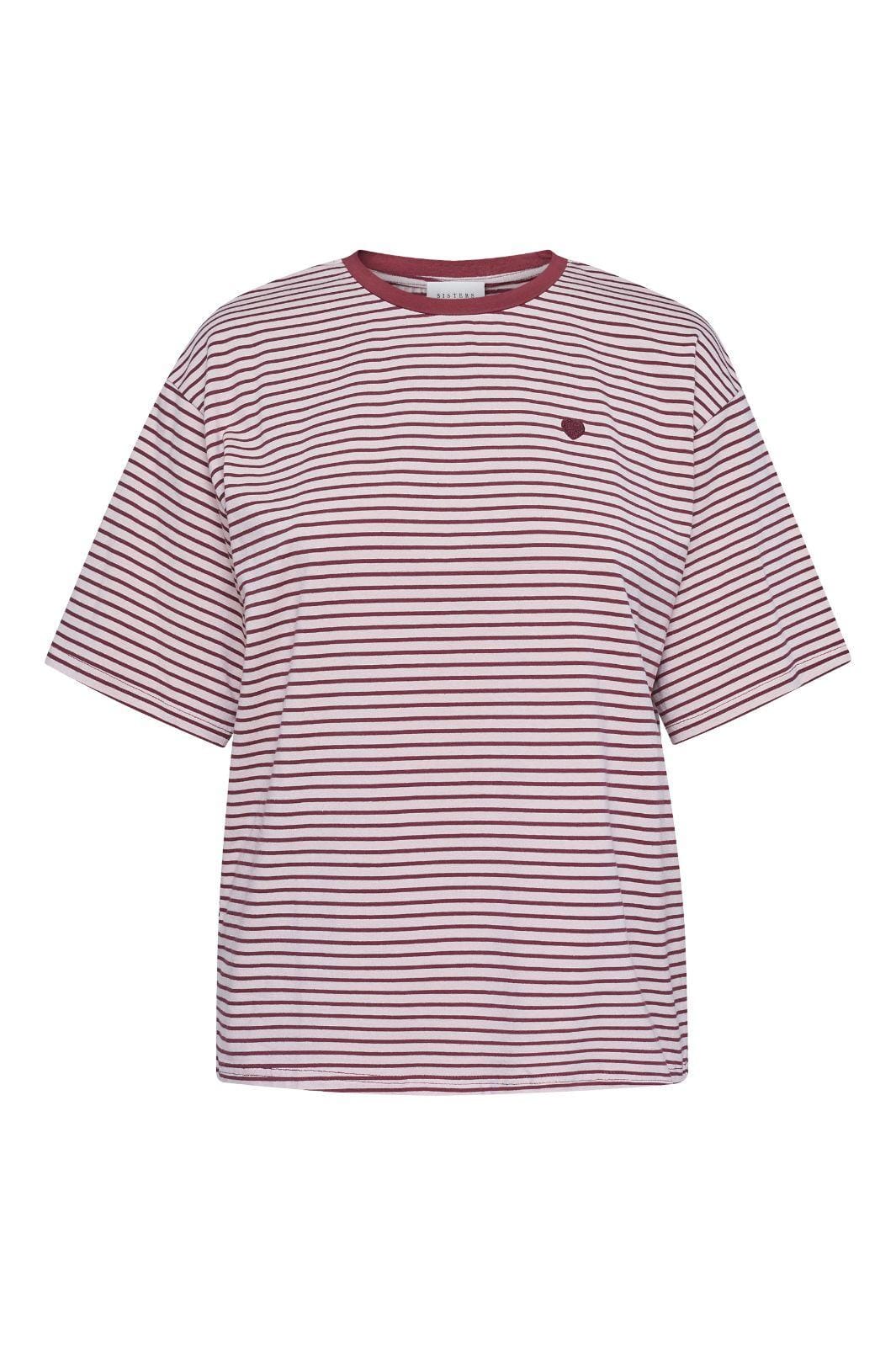 Sisters Point - Vez-Ss 18997 - 832 - Rose/Bordeaux T-shirts 
