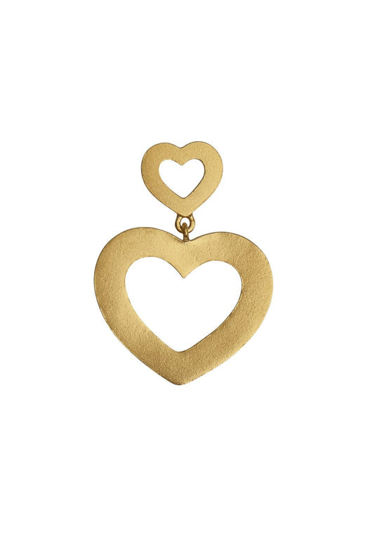 Stine A - My Open Love Hearts Earring - 1381-02-S