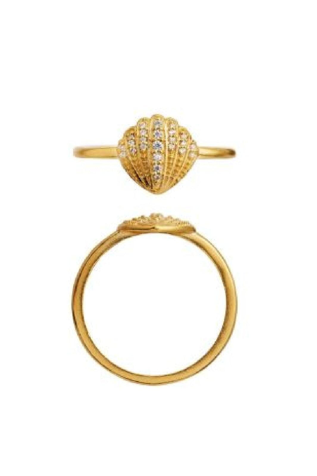Stine A - Vintage Shell Ring - 4051-02-54 Ringe 