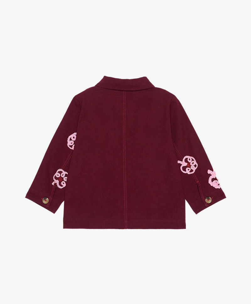 Sissel Edelbo - Bea Mini Jacket Se 2059 - Burgundy