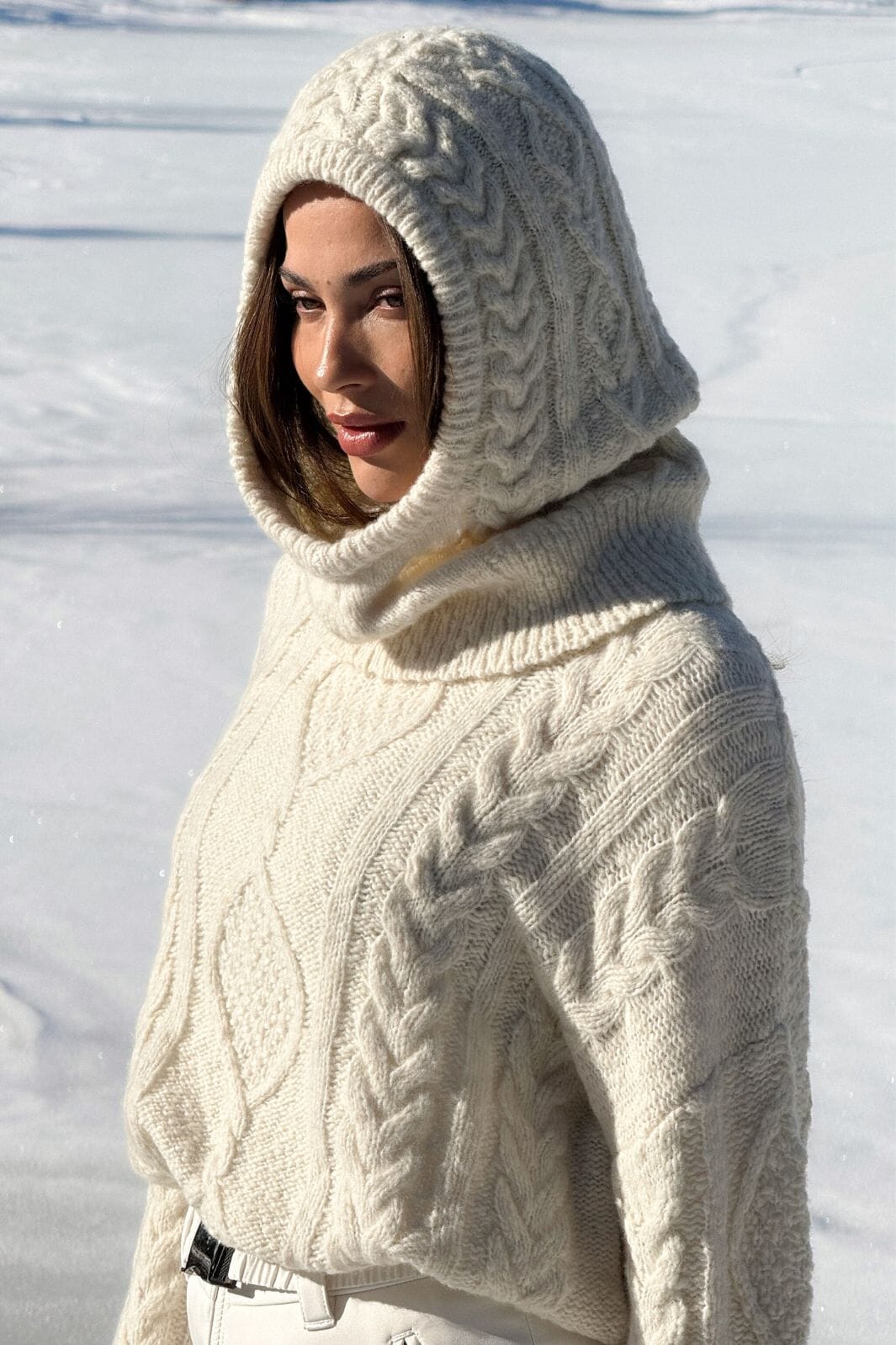 Twist & Tango - Monterosa Balaclava 908303 - Off White Huer 