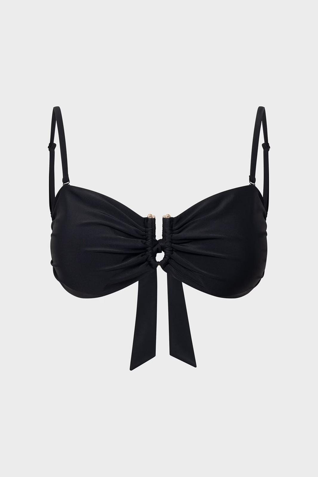 Twist & Tango - Ttadney Bikini Top - Black Bikinier 