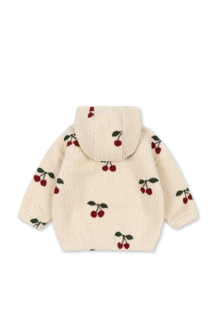 Konges Sløjd - Jody Teddy Hoodie Grs Ks106048 - Ma Grande Cerise