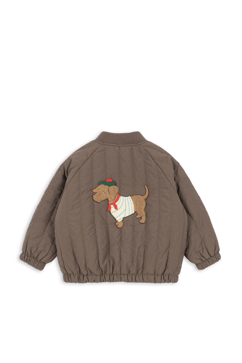 Konges Sløjd - Juno Terry Bomber Jacket Ks105734 - Walnut
