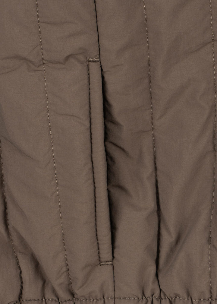 Konges Sløjd - Juno Terry Bomber Jacket Ks105734 - Walnut