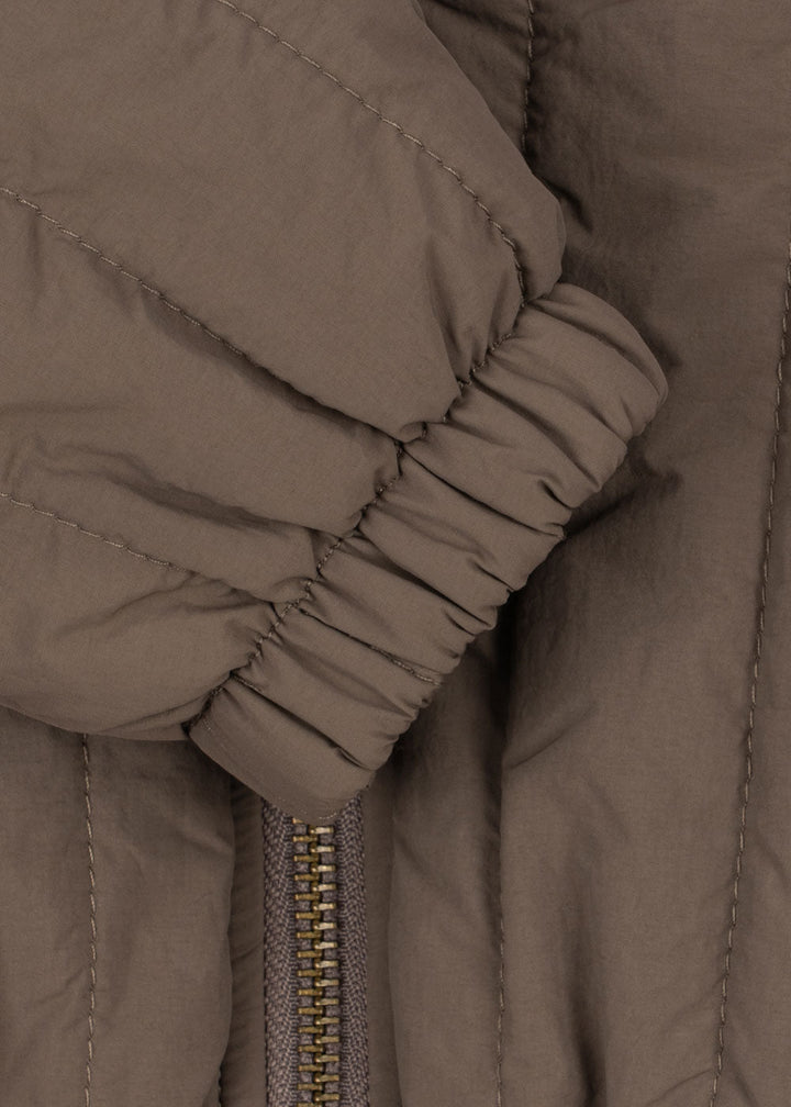 Konges Sløjd - Juno Terry Bomber Jacket Ks105734 - Walnut